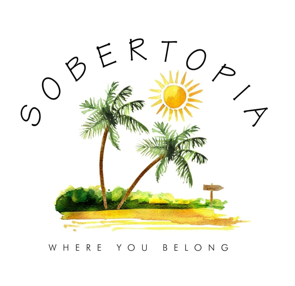 sobertopia logo sober retreats for women